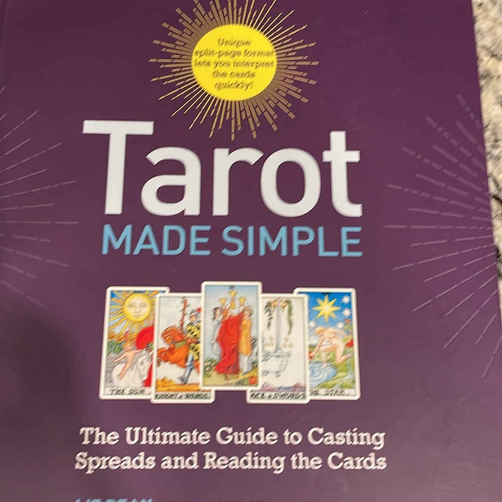 The power of intuition and Tarot made simple with new in box 75 tarot cards-NIB